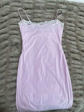 Skims long slip dress